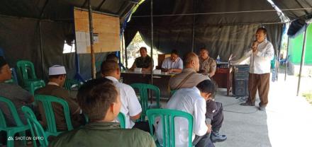Rapat Pembentukan Tim Kamtibmas Desa Gondang